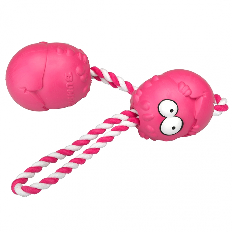 # Bumpies Met Touw Strawberry Hot XL - >27kg roze