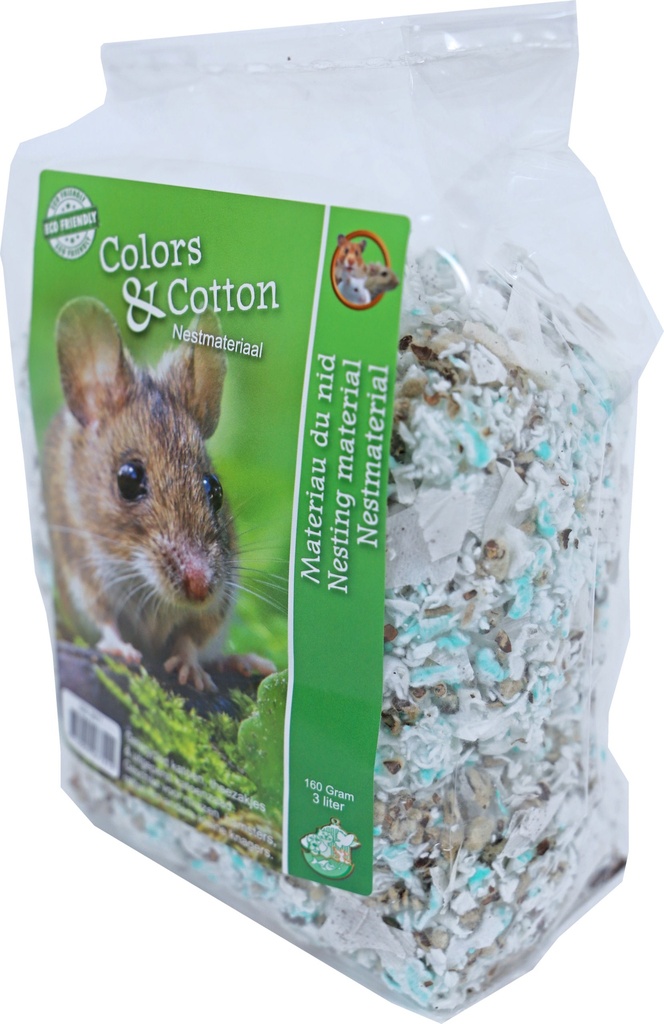 Nestmateriaal eco. comfort&cotton 140 gr.