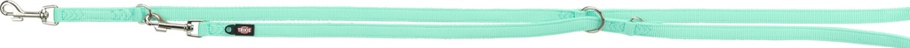 Premium verstelbare riem, tweelaags, XS–S: 2,00 m/15 mm, mintgroen