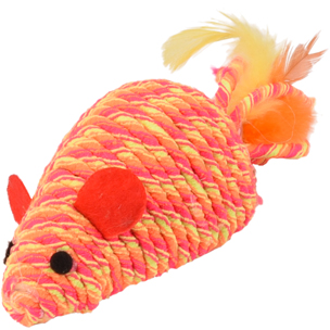 PS MUIS BIBI ORANJE 21 CM