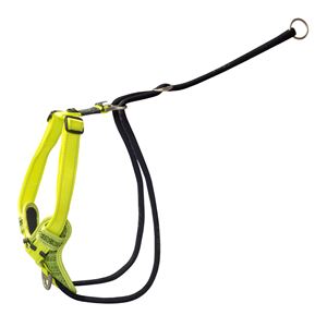 Anti trek utility stop pull tuig XL geel