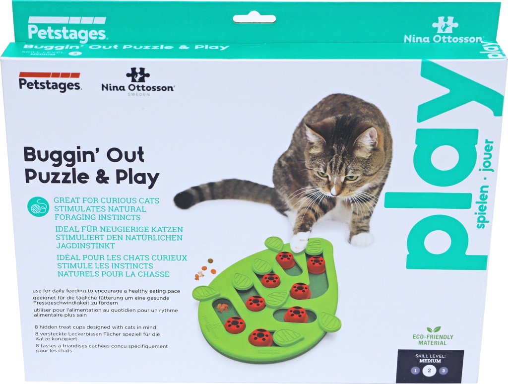KATTENSPEL PUZZLE & PLAY BUGGIN OUT