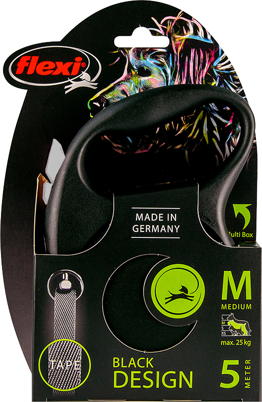 ROLLIJN BLACK DESIGN TAPE M ZWART 5 MTR