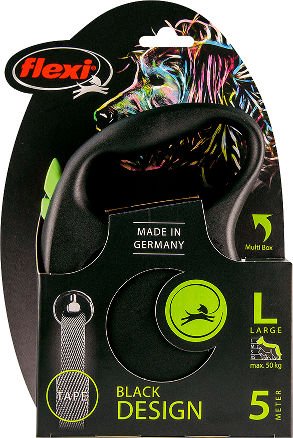 ROLLIJN BLACK DESIGN TAPE L GROEN 5 MTR