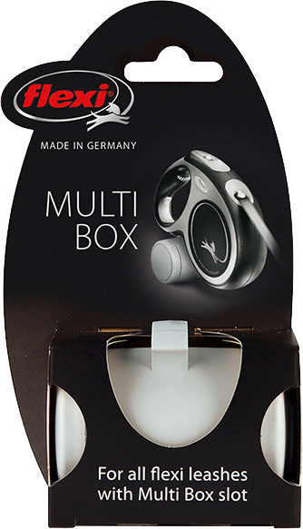 POEPZAKHOUDER/SNACKBOX GRIJS