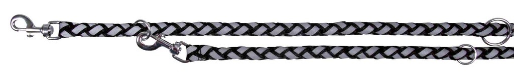 Cavo Reflect verstelbare riem, S–M: 2,00 m/ø 12 mm, zwart
