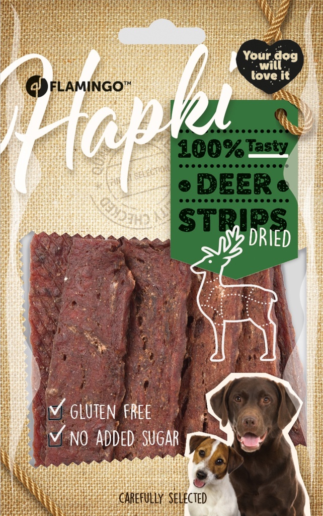 HAPKI DEER STRIPS 85 GRAM