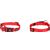 HALSBAND ZIGGI ROOD 30-45CM 15MM