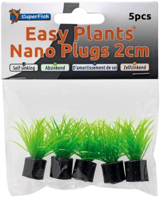 EASY PLANTS NANO PLUG 2CM-5 PCS