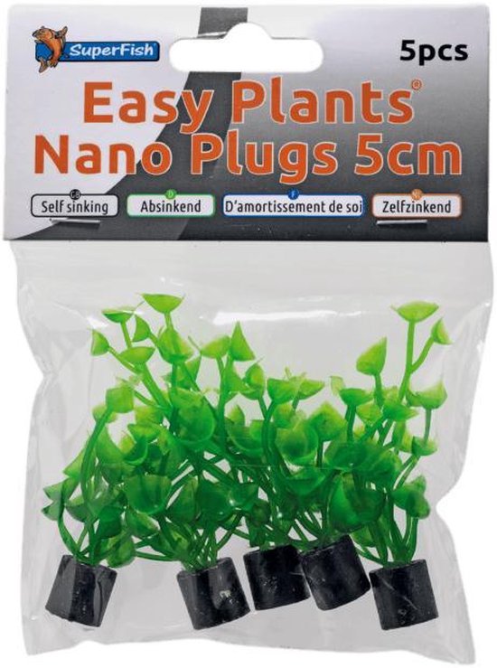 EASY PLANTS NANO PLUG 5CM/ 5 PCS