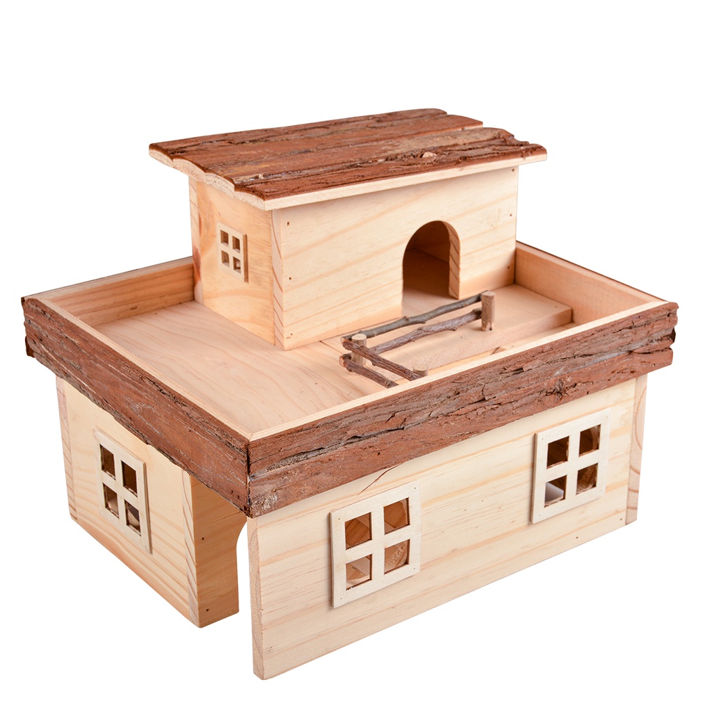 Knaagdieren houten Mansion 31×25×24 cm