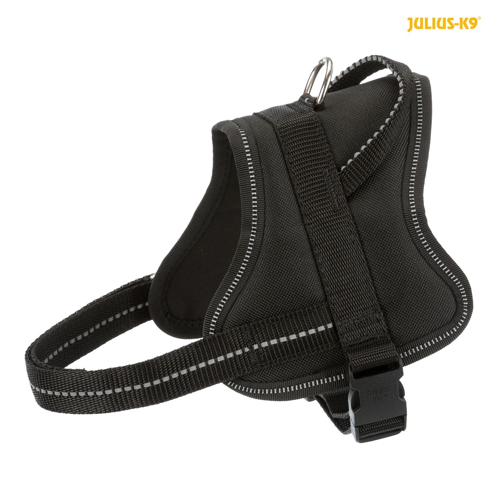 Julius-K9® Pure tuig, S: 51–67 cm/22 mm, zwart