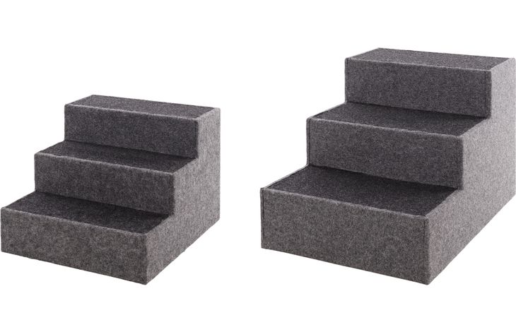 # HONDENTRAP VELTA M GRIJS 45x63x40CM