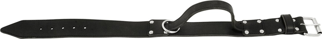 JV BULL Halsband met Handvat Zwart-50mmx70cm