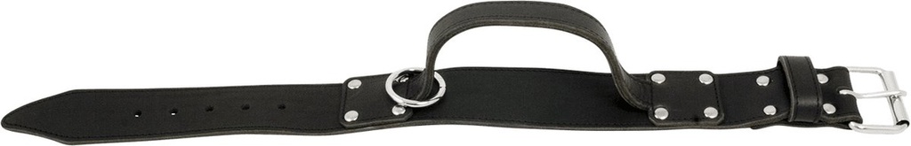 JV BULL Halsband met Handvat Zwart-50mmx60cm