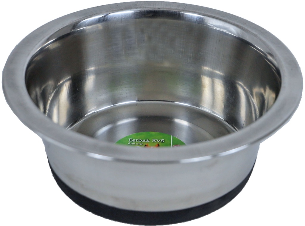 EETBAK RVS 13CM - 370ML ANTI SLIP