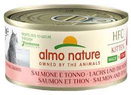 Almo Nature 70 gr kitten zalm/tonijn