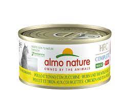 ! Almo Nature 70 gr kip/tonijn/courgette