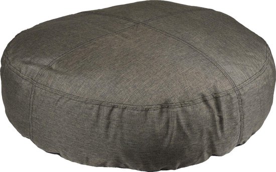 # KUSSEN KARPATEN ROND+RITS GRIJS 70 CM