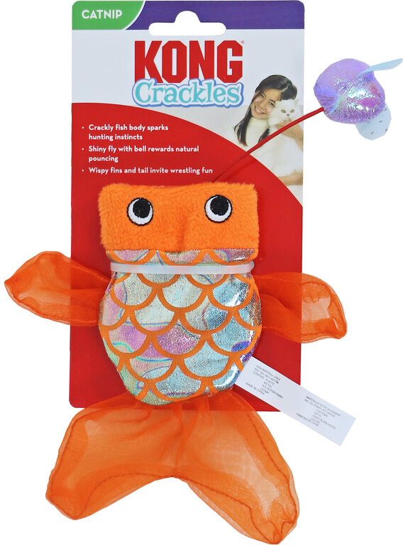 Kong Kat Crackles Gulpz Vis Oranje