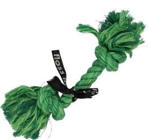 'Do you even floss dawg' speeltouw 2 knopen 40cm groen
