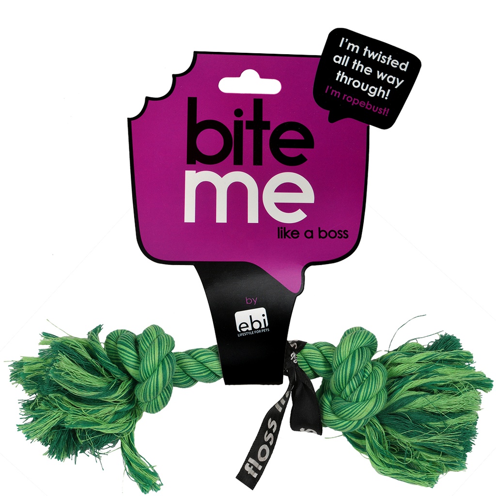 ! Do you even floss dawg' speeltouw 2 knopen 95cm groen