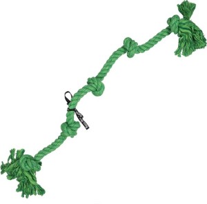 'Floss' speeltouw 5 knopen XXXXXL groen
