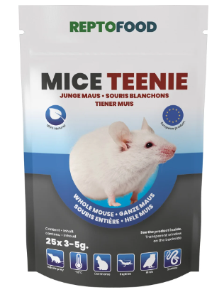 # REPTO DIEPVRIES MUIZEN TEENIE XS 3-5G 25ST
