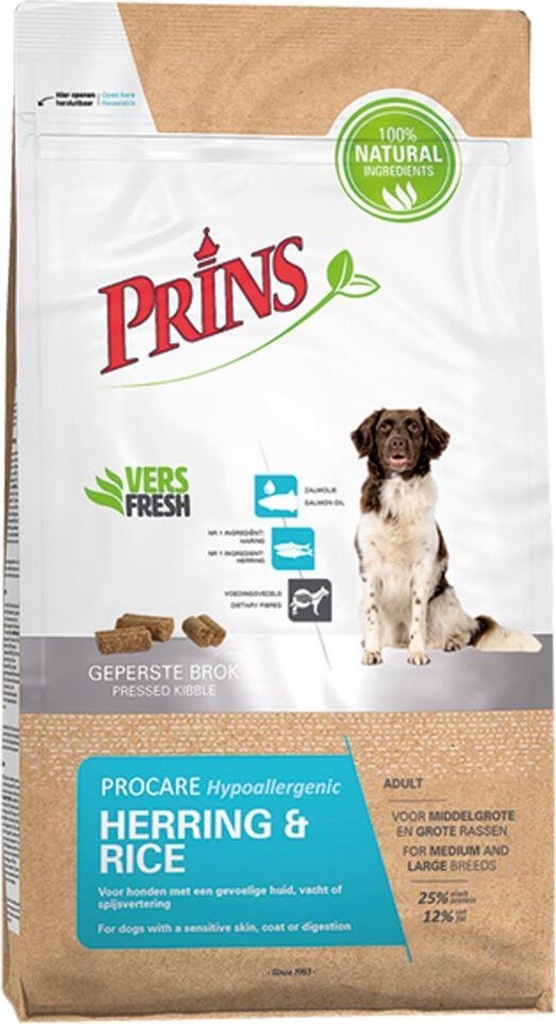 Prins ProCare Herring & Rice 12kg