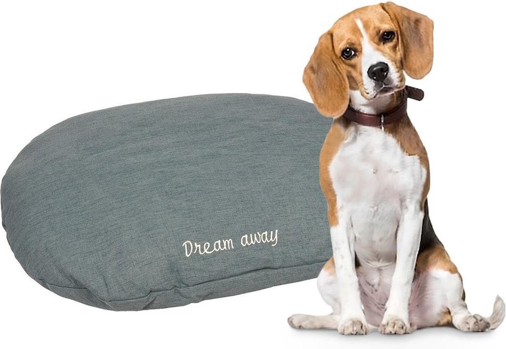 # KUSSEN DREAM AWAY OVAAL GROEN 90x66 x10CM