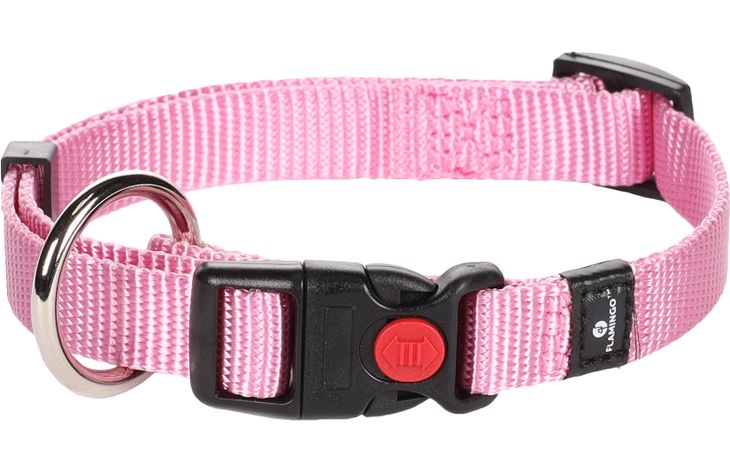 HALSBAND ZIGGI ROZE 15-25CM 10MM