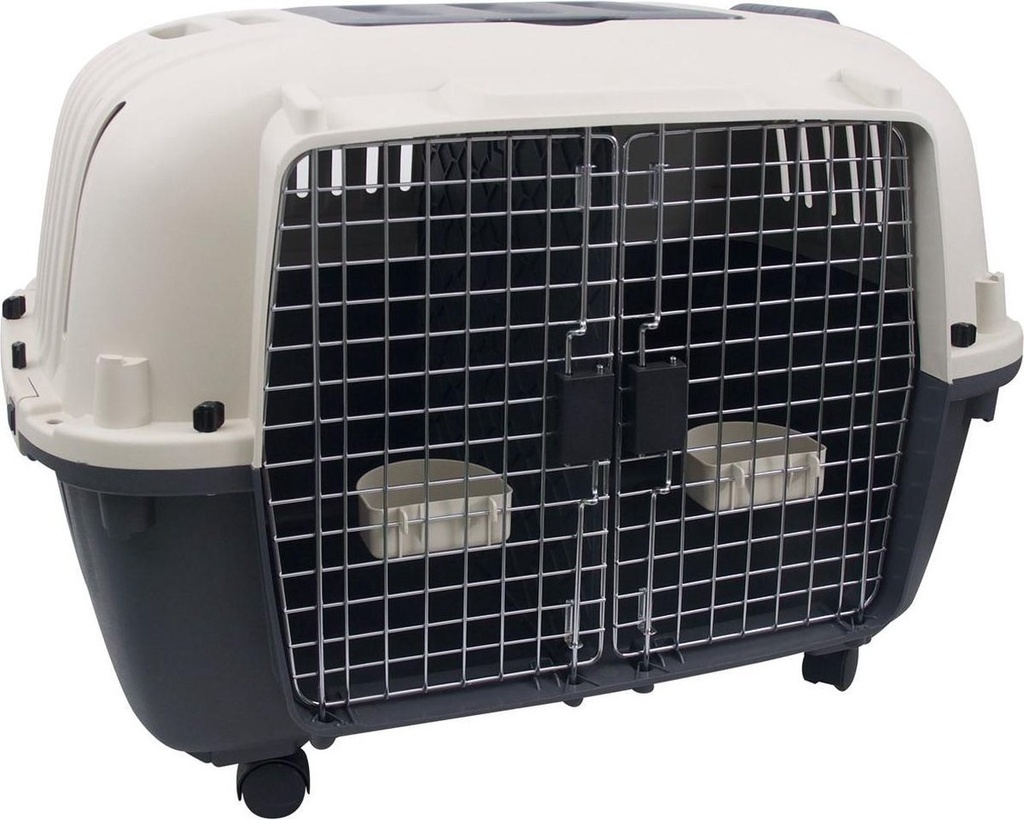 # TRANSPORTKOOI NOMAD 2-DEURS GRIJS L 87x56x65CM
