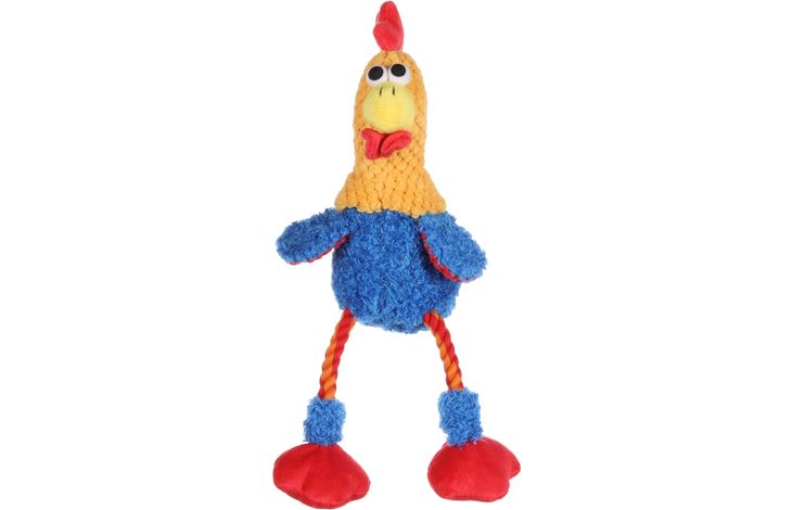 HS MALITA PLUCHE HAAN BLAUW 40CM