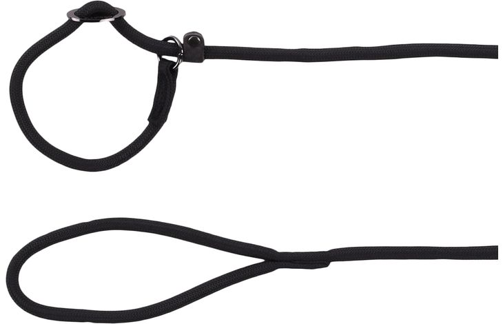ANTI-TREK LOOPLIJN AIDEN ZWART 170CM 10MM
