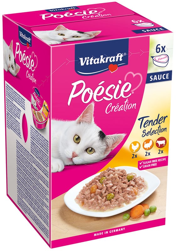 V * Poesie multipack saus 6x85gr