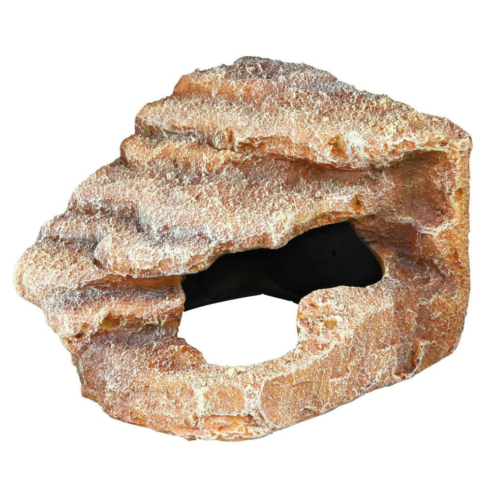 Hoekrots met schuilplaats en platform, stepperots, 16 × 12 × 15 cm