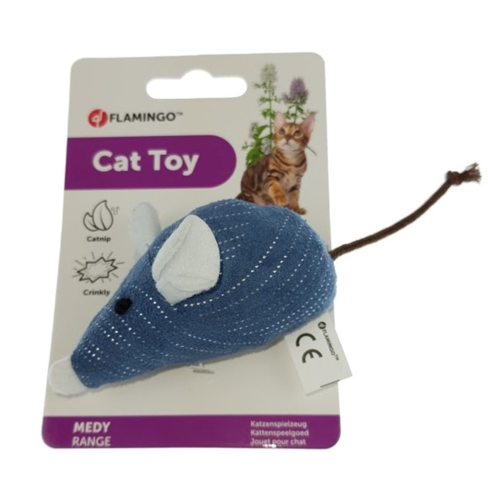# PS MEDY MUIS BLAUW 11CM