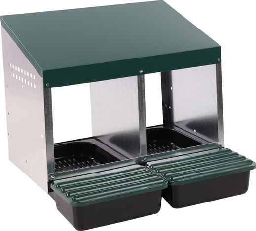 # LEGBAK JULIE METAAL 2 NESTEN INDOOR GROEN 53,3x50,2x42CM
