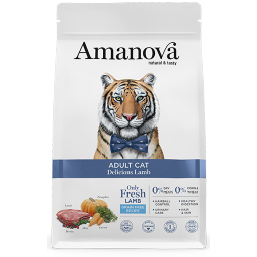 Amanova Cat Adult Lamb & Pumpkin Grain Free