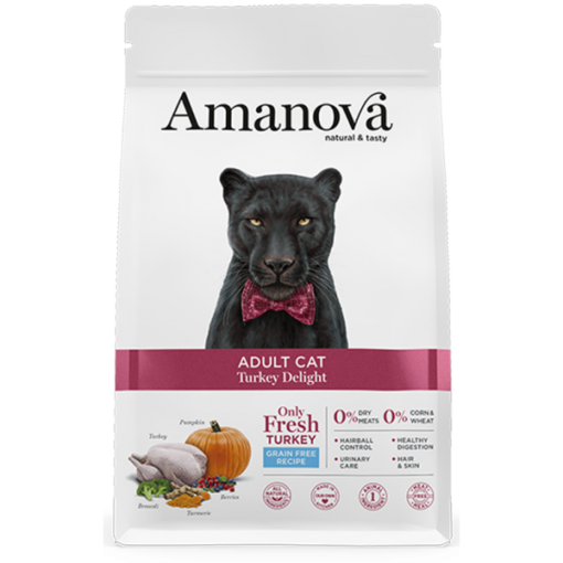 ! # Amanova Cat Adult Turkey Grain Free 1,5kg