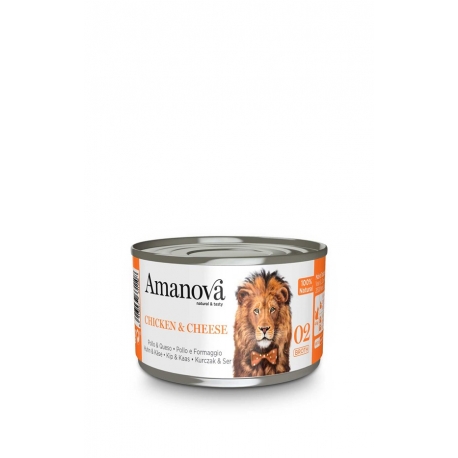 Amanova Can Cat 02 Chicken & Cheese Broth