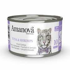 Amanova Can Cat 10 Tuna / Shrimps Jelly
