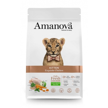 Amanova Cat Kitten Chicken Low Grain 300gr