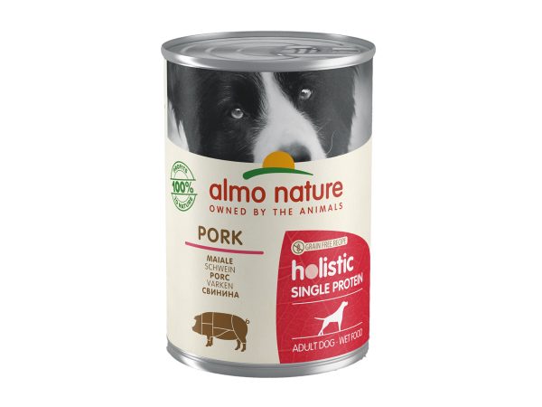 Almo Nature Hond Holistic Natvoer - Varken 400g Single Protein