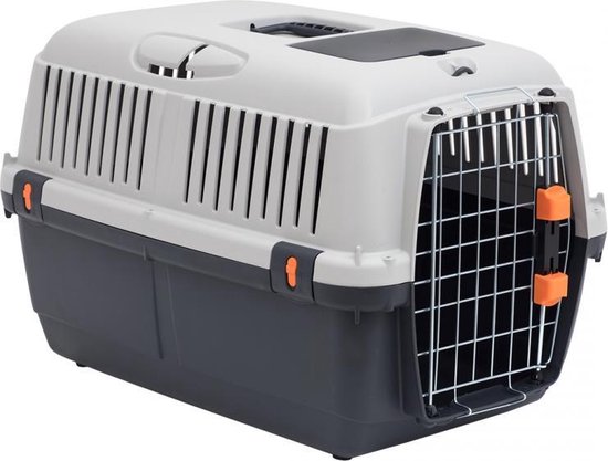 Bracco Iata Travel 2 55x36x35cm - max. 7-9kg grijs/zwart