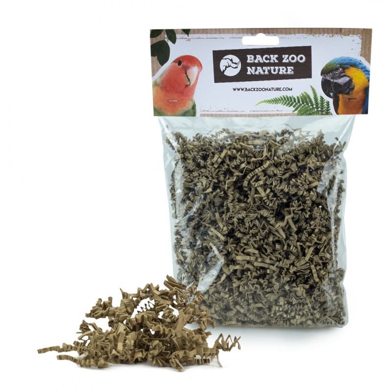 Back Zoo Nature Rodent Crinkle Paper Refill Natural 35 gram