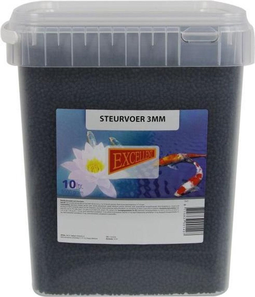 Steurvoer 10 liter 3 mm