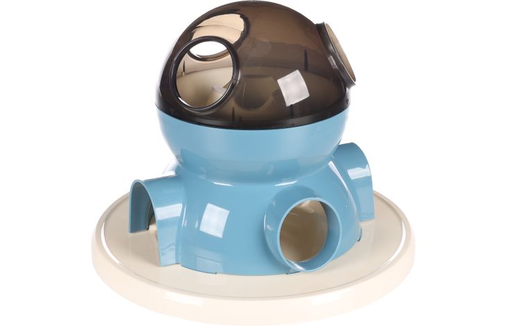 # PS Interactief kattenspeelgoed diso wit/blauw 26x20cm