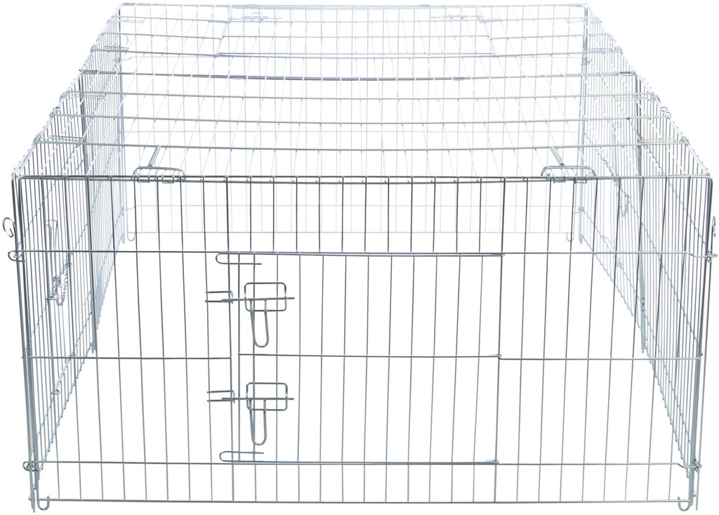 # Ren met dak 144 × 58 × 116 cm