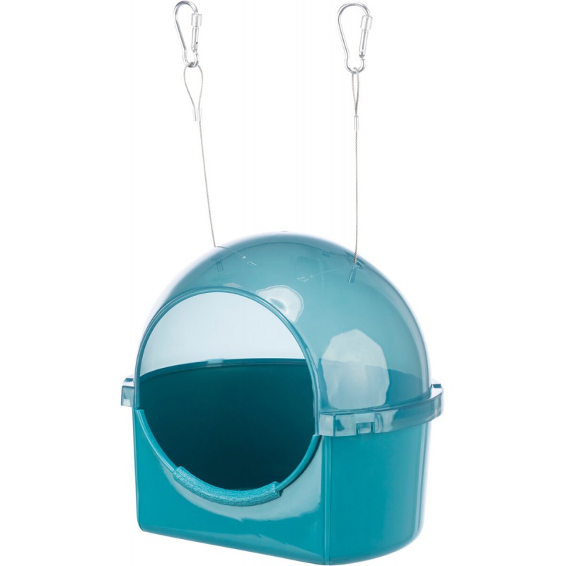 Badhuis, rond, 20 × 20 × 17,5 cm, blauw